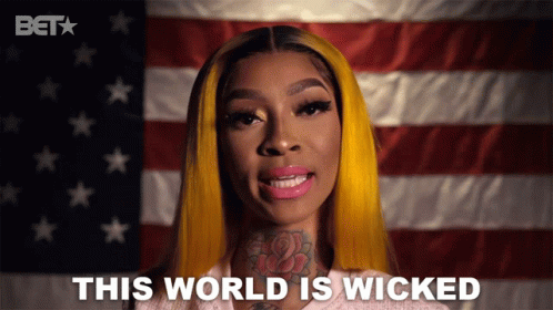 This World Is Wicked Its Becoming Sickening GIF - This World Is Wicked Its Becoming Sickening Pretty Yellow GIFs