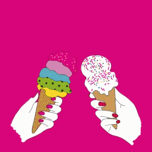 a pink background with the words " it 's over yet "