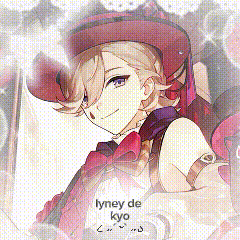 lyney de kyo is the name of the anime character in this picture
