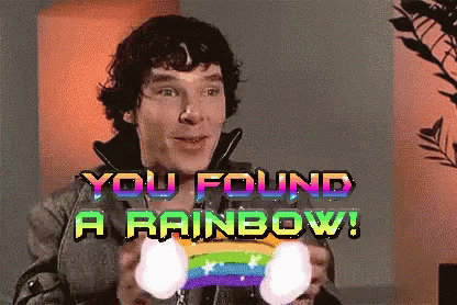 You Found A Rainbow April3 GIF - You Found A Rainbow April3 National Find A Rainbow Day GIFs