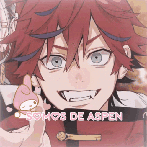a picture of a vampire with the words somos de aspen below it