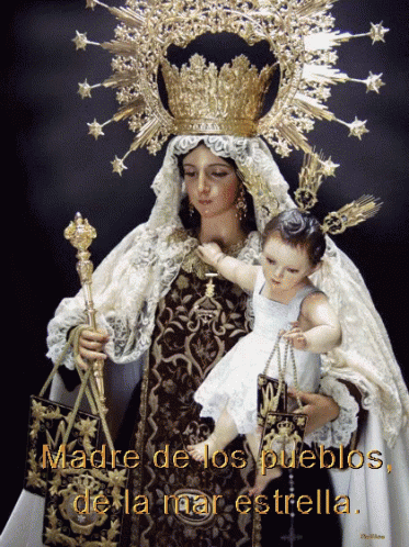 Oración A La Virgen Del Carmen GIF - Virgen Del Carmen Madre De Cristo Madre Mía GIFs