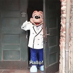 He Daar, Mickey, Mickey Mouse GIF - He Daar Hallo Goeiemo GIFs