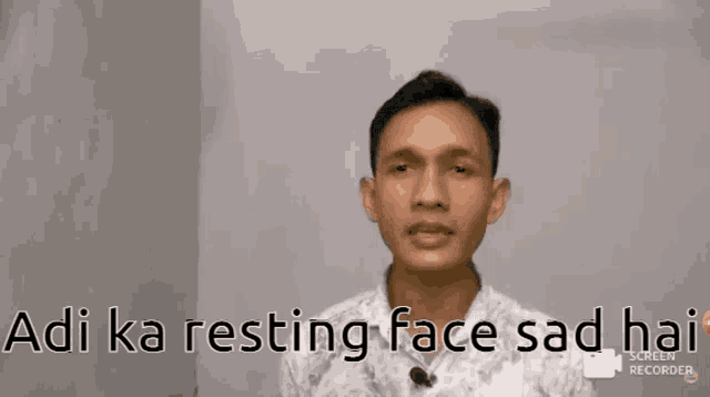 Sad Resting Face GIF - Sad Resting Face Adi Bhaai GIFs