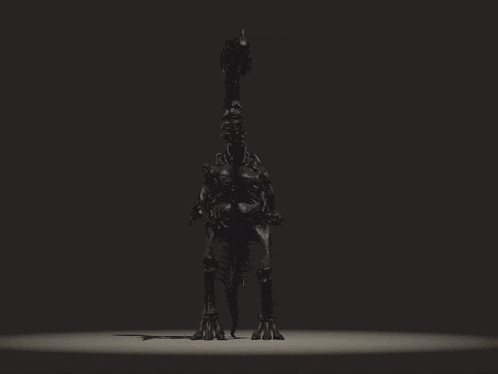 Iguanodon Skeleton GIF - Iguanodon Skeleton Dinosaur GIFs