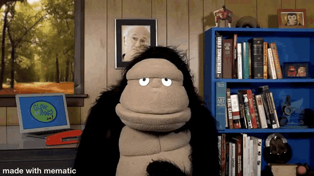 Meh Gorilla GIF - Meh Gorilla Glove GIFs