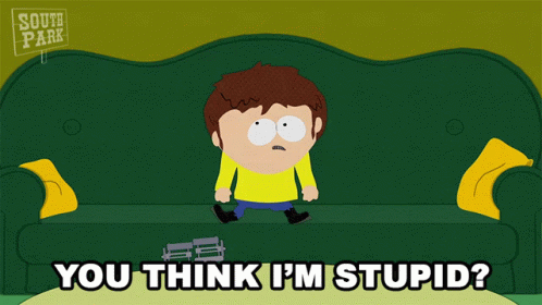 You Think Im Stupid Jimmy Valmer GIF - You Think Im Stupid Jimmy Valmer South Park GIFs