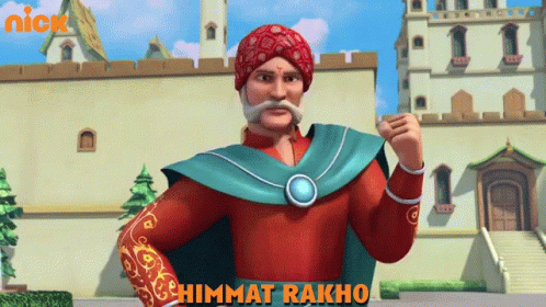Himmat Rakho Jai Singh Chauhan GIF - Himmat Rakho Jai Singh Chauhan The Magic Of Black Smoke GIFs