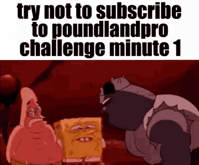 spongebob and patrick are standing next to each other in a cartoon and talking to each other .