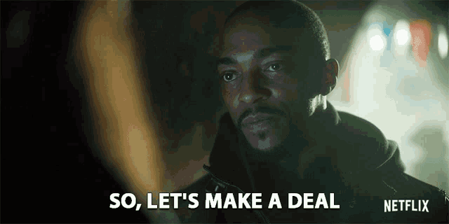 a man says so let 's make a deal