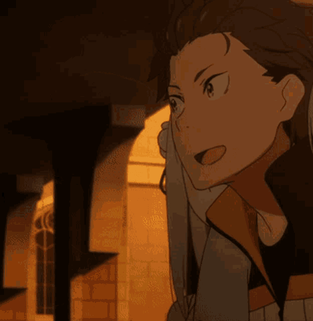 a close up of a person 's face in a cartoon