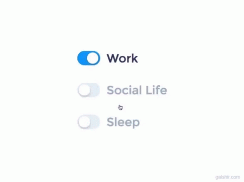 Work Social Life GIF - Work Social Life Sleep GIFs