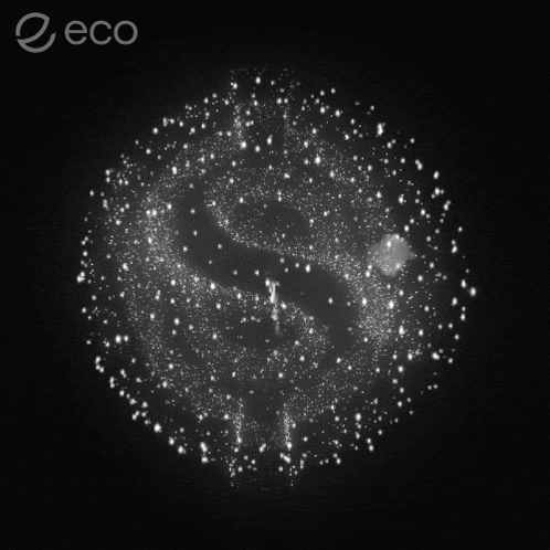 the word eco is on the bottom of a picture