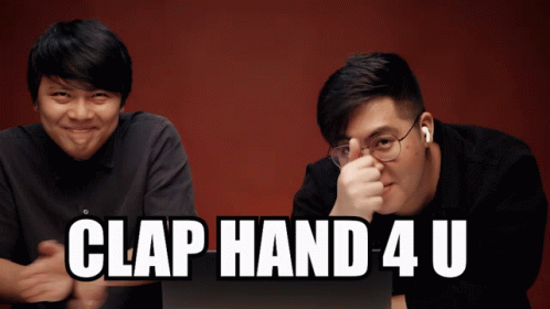 Clap Hand4u The Takeaway Table GIF - Clap Hand4u The Takeaway Table Dmingthing GIFs