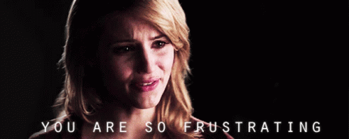 Glee Quinn Fabray GIF - Glee Quinn Fabray You Are So Frustrating GIFs