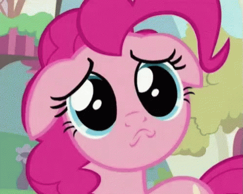 My Little Pony Pinky Pie GIF - My Little Pony Pinky Pie Sad GIFs