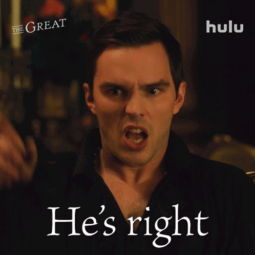 Hes Right Peter GIF - Hes Right Peter Nicholas Hoult GIFs