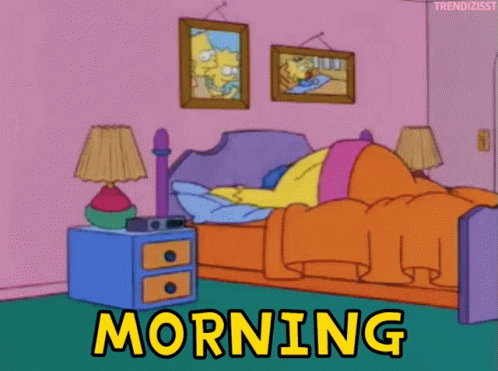Morning Homer GIF - Morning Homer Simpsons GIFs