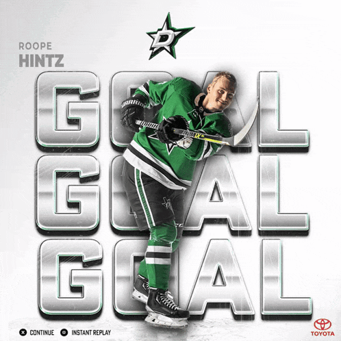 Roope Hintz Goal Dallas Stars GIF - Roope Hintz Goal Roope Hintz Hintz GIFs