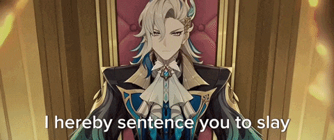 Genshin Impact Neuvillette GIF