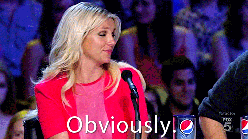 Duh GIF - Britney Spears Obviously Duh GIFs