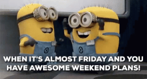 Minions Excited GIF - Minions Excited Thursday GIFs