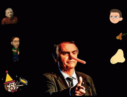Bolsonaro Pinoquio Mentira GIF - Bolsonaro Pinoquio Mentira Bolsonaro Genocida GIFs