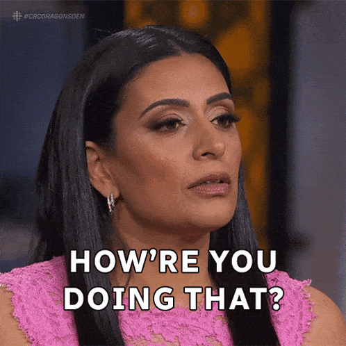 How'Re You Doing That Manjit Minhas GIF - How'Re You Doing That Manjit Minhas Dragons' Den GIFs