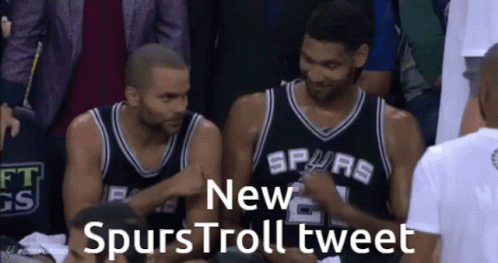 Spurs Troll GIF - Spurs Troll GIFs