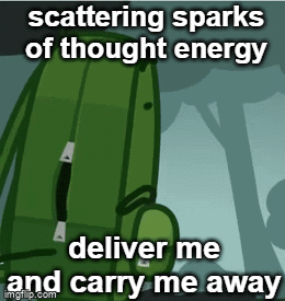 Scattering Sparks Of Thought Energy Deliver Me And Carry Me Away GIF - Scattering Sparks Of Thought Energy Deliver Me And Carry Me Away Tally Hall GIFs