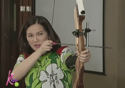 Kris Aquino Archery GIF - Kris Aquino Archery Shoot GIFs