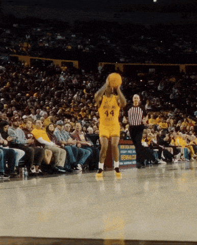 a basketball player wearing a jersey with the number 44 on it