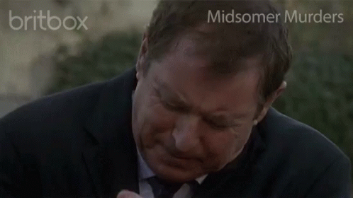 Angry Britbox GIF - Angry Britbox Midsomer Muders GIFs
