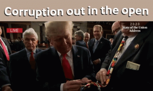 Trump Corruption GIF - Trump Corruption Gop GIFs