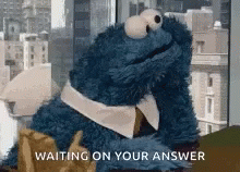 Waiting Cookie Monster GIF - Waiting Cookie Monster Wait GIFs