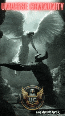 the cover of a book titled universe community by dream weaver