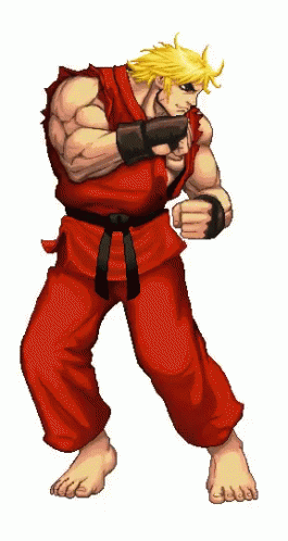 Ken Fighting Stance GIF - Ken Fighting Stance Street Fighter GIFs