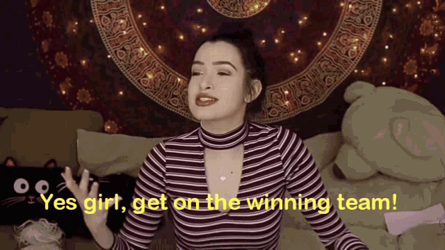 Ashley Ippolito Reacts By Ash GIF - Ashley Ippolito Reacts By Ash Yes Girl GIFs