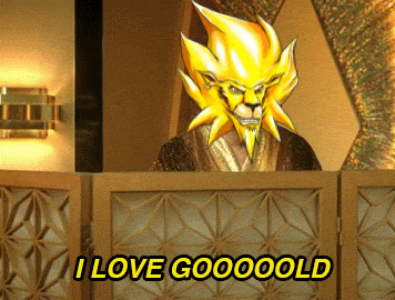 a picture of a lion with the words i love gooood