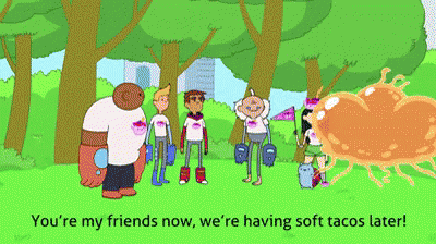 Cat Bug Youre My Friends Now GIF - Cat Bug Youre My Friends Now Were Having Soft Tacos Later GIFs