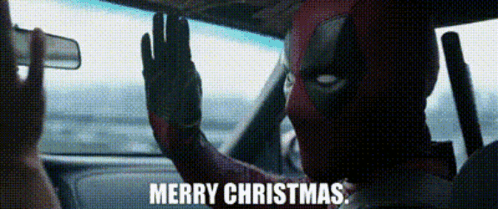 Deadpool Merry Christmas GIF - Deadpool Merry Christmas Merry Xmas GIFs