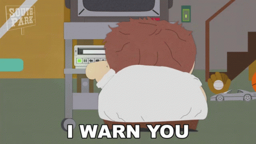 I Warn You Eric Cartman GIF - I Warn You Eric Cartman South Park GIFs