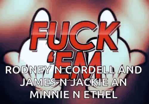 rodney n cordell and james n jackie an minnie n ethel are featured on this poster