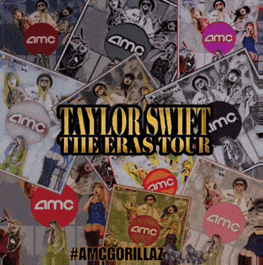 a poster for taylor swift 's era tour