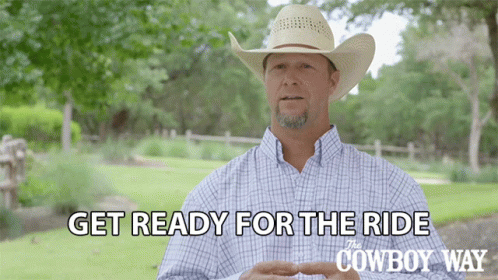 Get Ready For The Ride Bubba Thompson GIF - Get Ready For The Ride Bubba Thompson The Cowboy Way GIFs