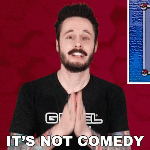 Its Not Comedy Liam Scott Edwards GIF - Its Not Comedy Liam Scott Edwards Ace Trainer Liam GIFs