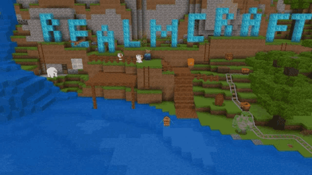 Mobile Game Realmcraft GIF - Mobile Game Realmcraft Minecraft GIFs