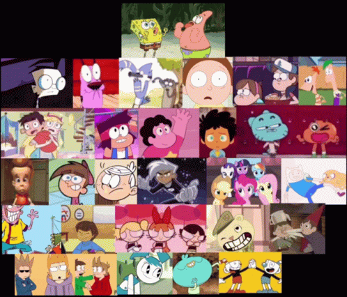 Crossover Nickelodeon GIF - Crossover Nickelodeon Cartoon Network GIFs