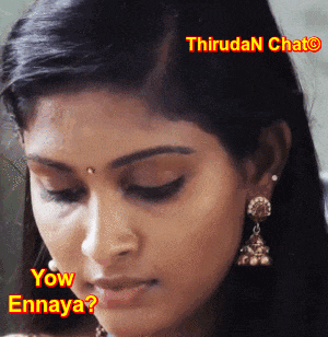 a close up of a woman 's face with the words " yow ennaya " on the bottom