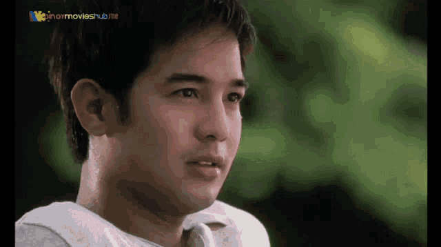 a close up of a man 's face with the words pinoymovieshub.me visible